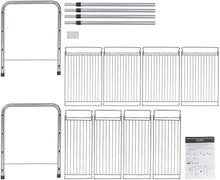 Load image into Gallery viewer, Surpahs 2 Tier Under Sink Expandable Shelf Organizer, Storage Rack (Silver)