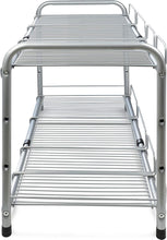 Load image into Gallery viewer, Surpahs 2 Tier Under Sink Expandable Shelf Organizer, Storage Rack (Silver)