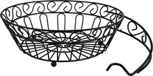 Load image into Gallery viewer, Surpahs Countertop Fruit Basket Stand w/ Detachable Banana Hanger [Improved]
